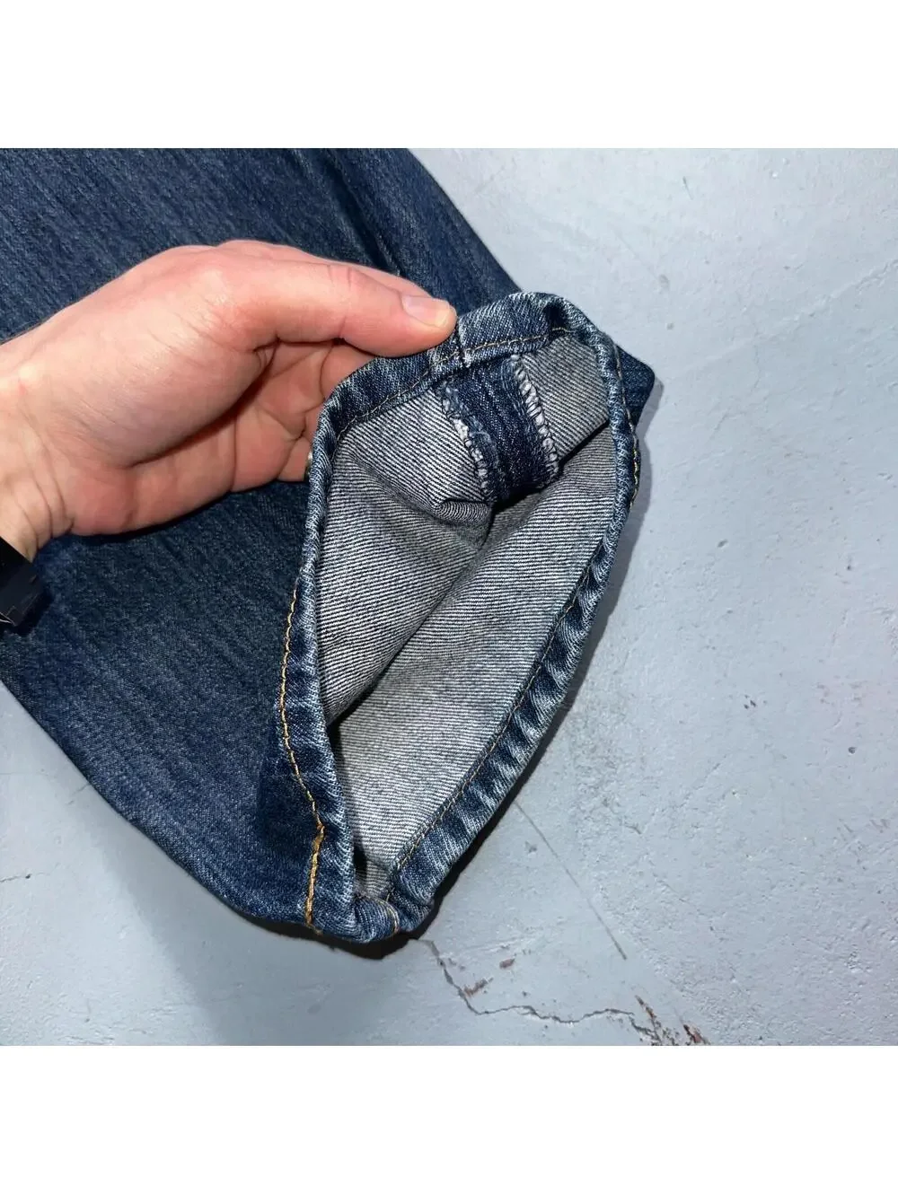 Levis 501 Vintage Y2K Egypt Straight Leg Jeans 36x32 Med Wash Act 36x30